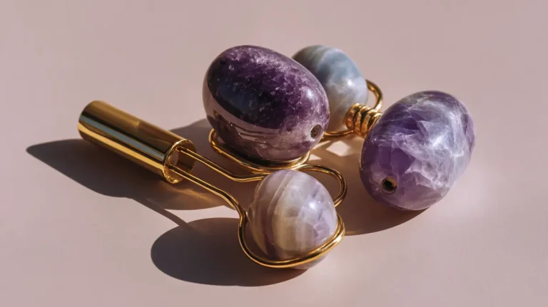 Masażery do twarzy: odkryj korzyści płynące z rollerów ametystowych i z opalu